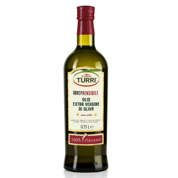 Extra panenský olivový olej Irreprensibile s nízkou kyslosťou 500ml Turri