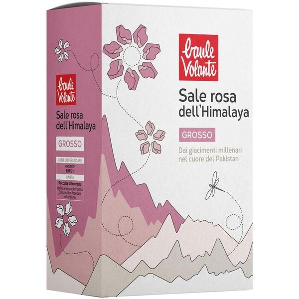 Himalájska ružová soľ hrubá 1kg Baule Volante