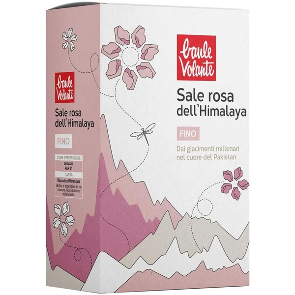 Himalájska ružová soľ jemná 1kg Baule Volante