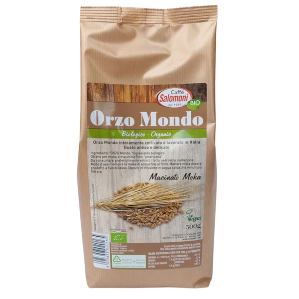 Orzo Mondo - Jačmenný nápoj BIO 500g Salomoni