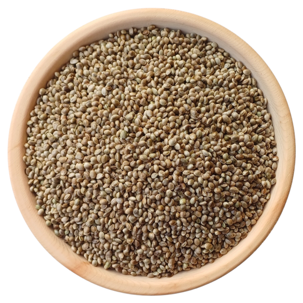 Konopné semienka nelúpané turčianske na váhu Rawea