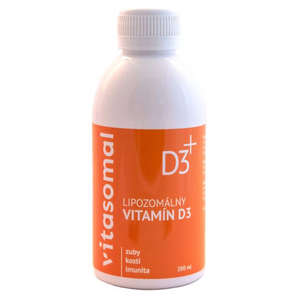 Lipozomálny vitamín D3 200ml bez konzervantov Vitasomal
