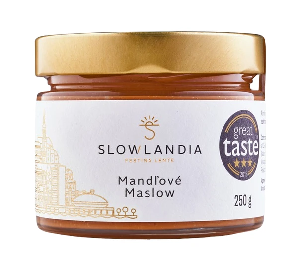 Mandľové maslow 250g Slowlandia