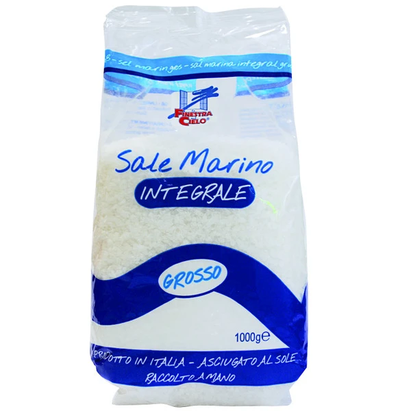 Morská soľ hrubá zo Sicílie 1kg La Finestra