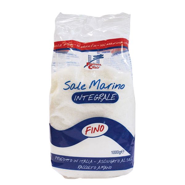 Morská soľ jemná zo Sicílie 1kg La Finestra