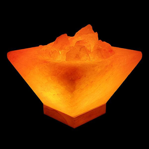 Obrátená pyramída - soľná lampa 7kg DOBRIO