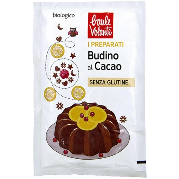 Puding čokoládový s agar agar BIO 50g Baule Volante