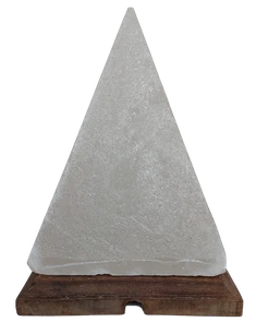 Pyram&iacute;da - biela soľn&aacute; lampa 3kg DOBRIO