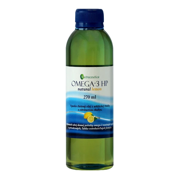 Rybí olej Omega-3 HP citrón 270ml Nutraceutica