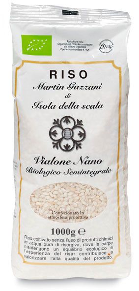 Ryža Vialone Nano polozrnná BIO 1kg Martin Gazzani