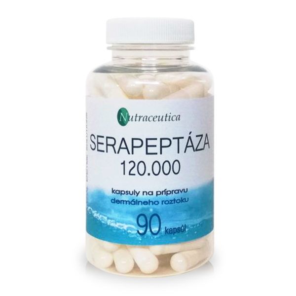 Serapeptáza 120.000 kapsuly 90ks Nutraceutica
