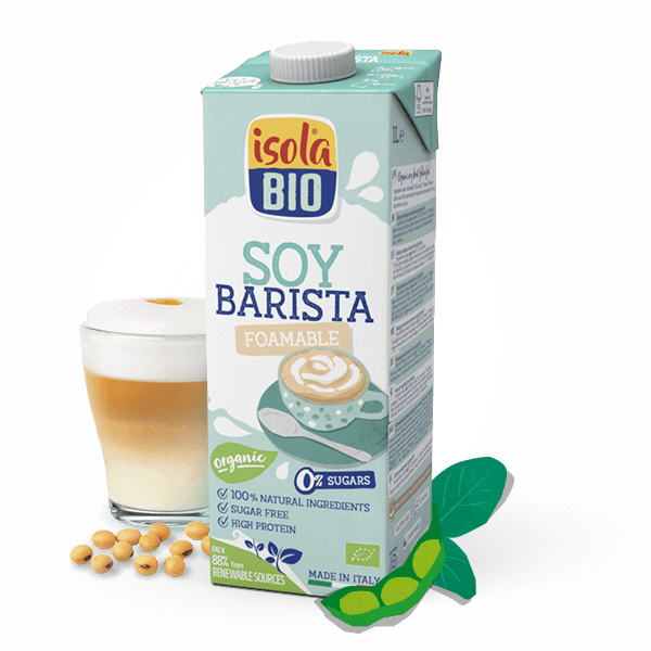 Sójový nápoj BARISTA TOP BIO 1l isola BIO