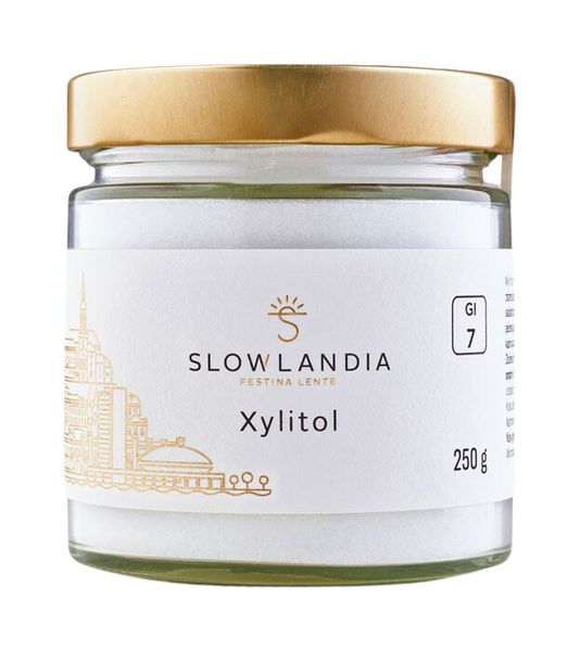 Xylitol - Brezový cukor 250g Slowlandia